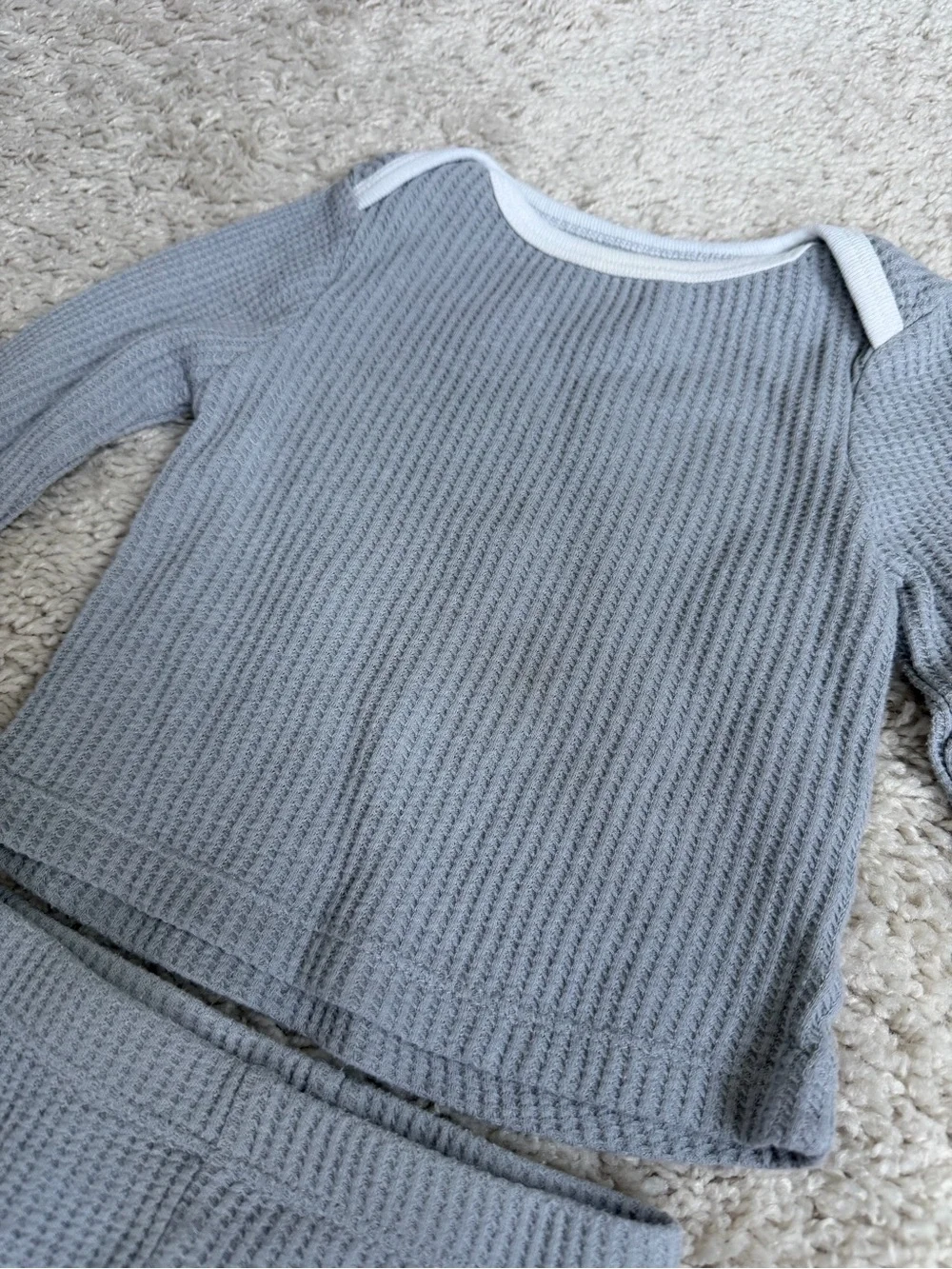 Baby Boy/Gender Neutral Pajama Set - Gray & White